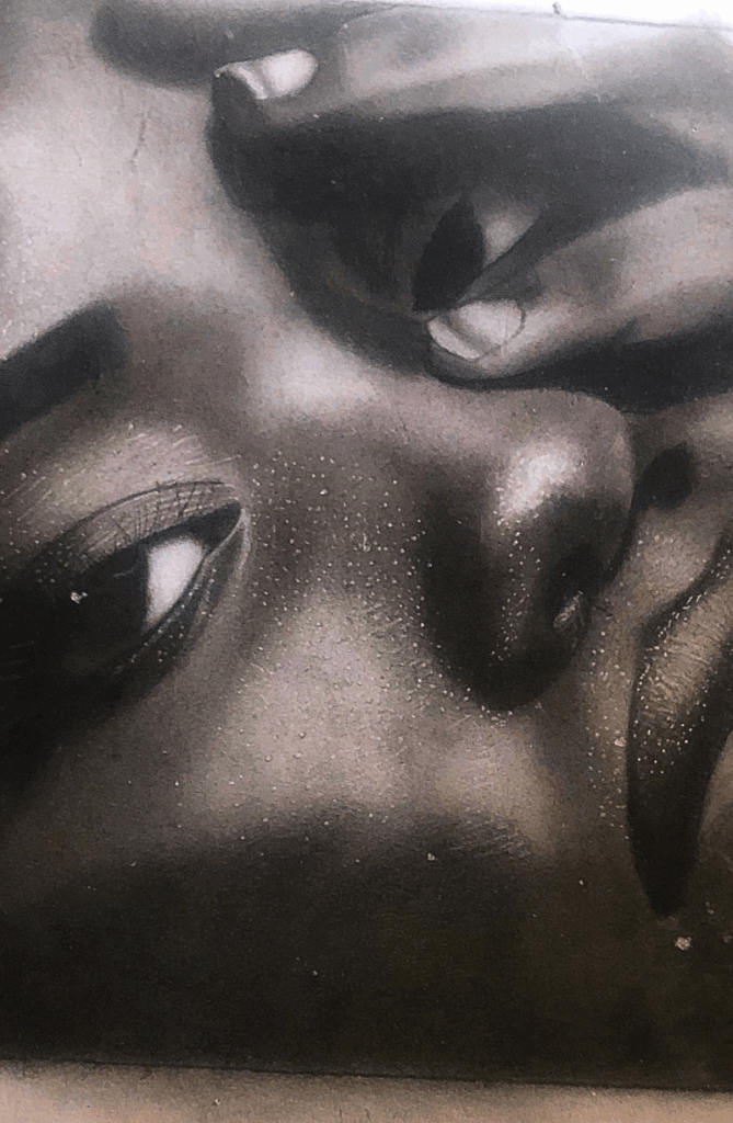 Realistic Charcoal Portrait Artist in Abuja