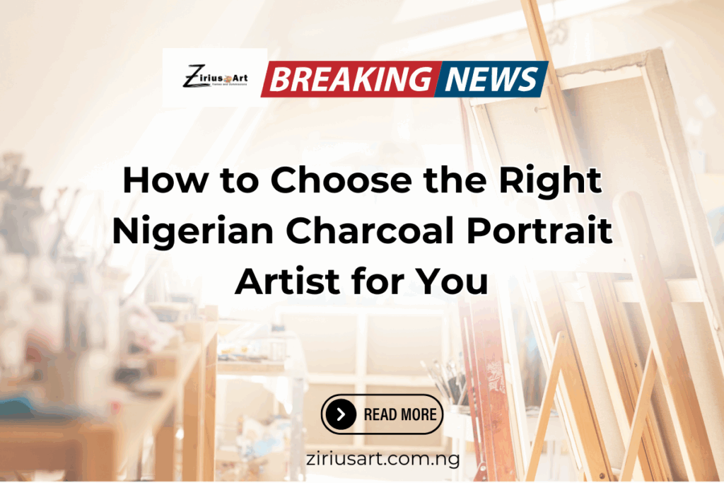 How to Choose the Right Nigerian Charcoal Portrait Artist for You